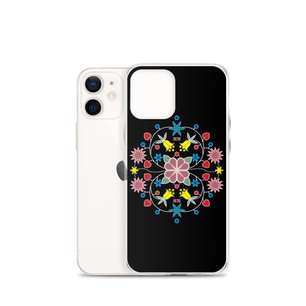 Native Floral Badge iPhone Case