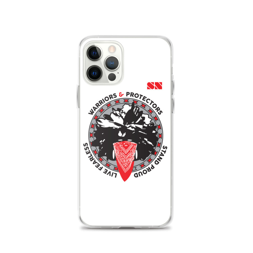 Warriors and Protectors Badge iPhone Case