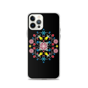 Native Floral Badge iPhone Case