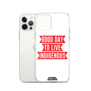 Good Day To Live Indigenous iPhone Case