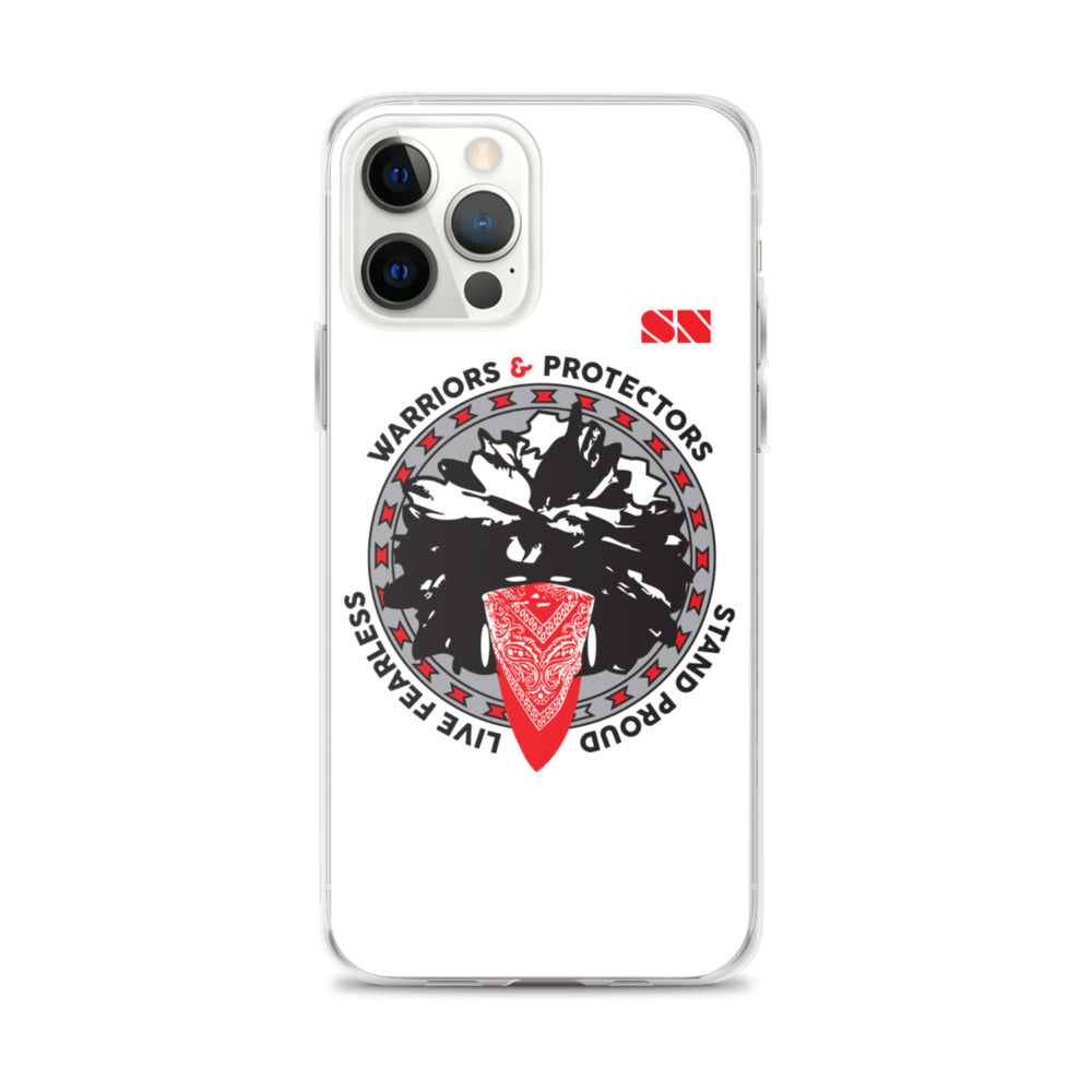 Warriors and Protectors Badge iPhone Case