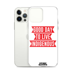 Good Day To Live Indigenous iPhone Case