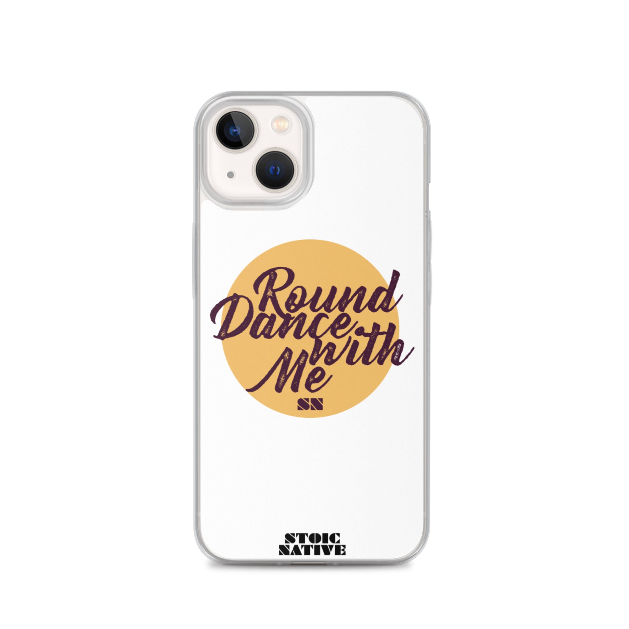 Round Dance With Me iPhone Case