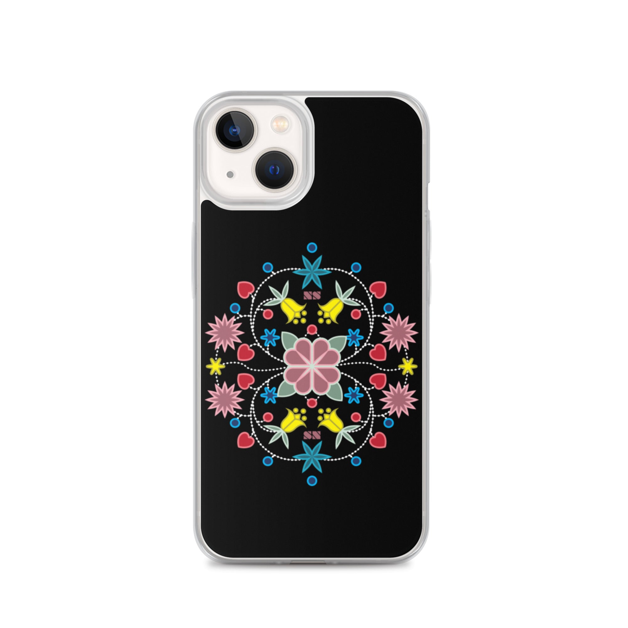Native Floral Badge iPhone Case