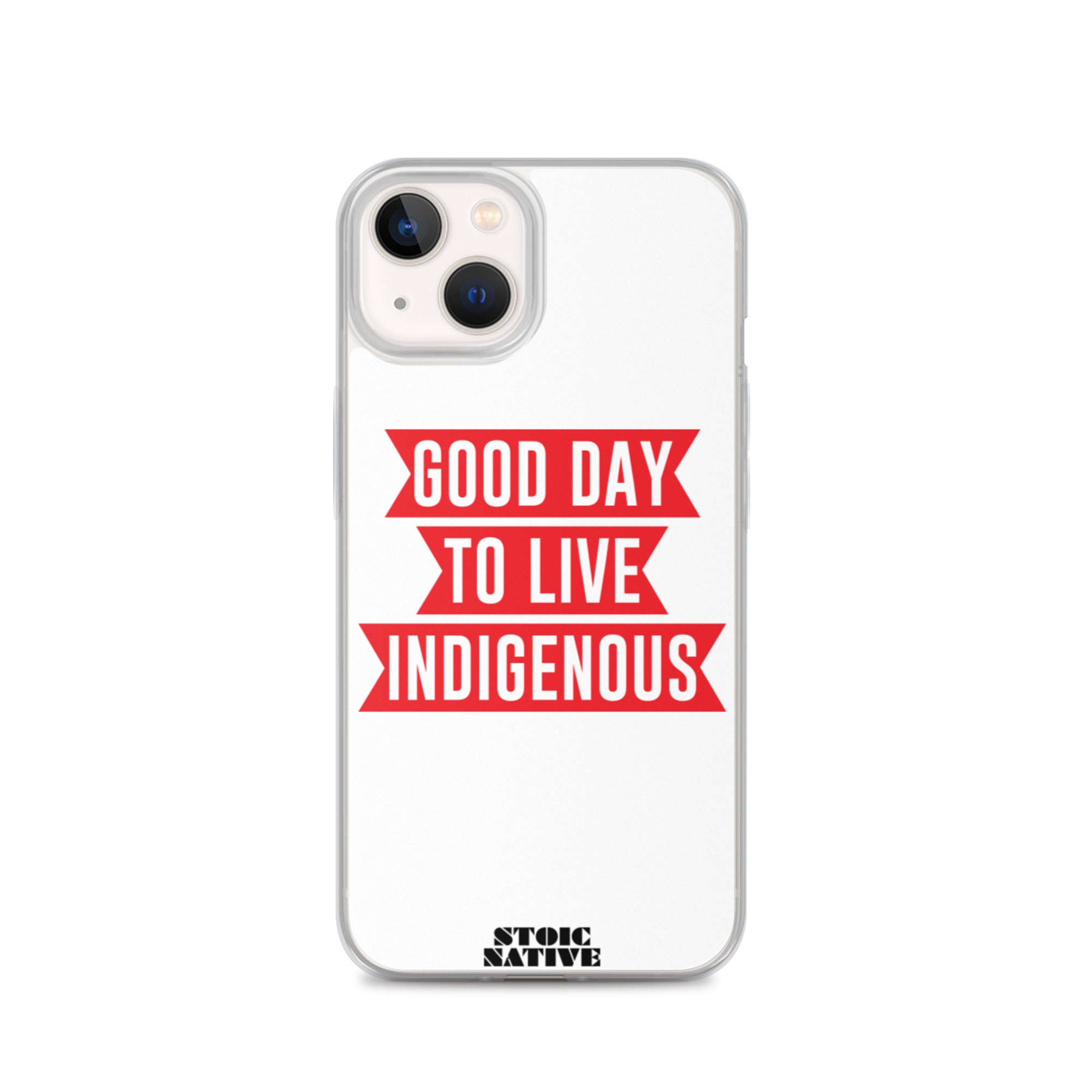 Good Day To Live Indigenous iPhone Case