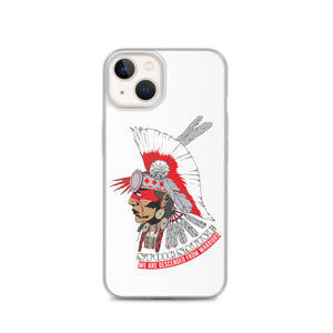 We Are Descended From Warriors iPhone Case