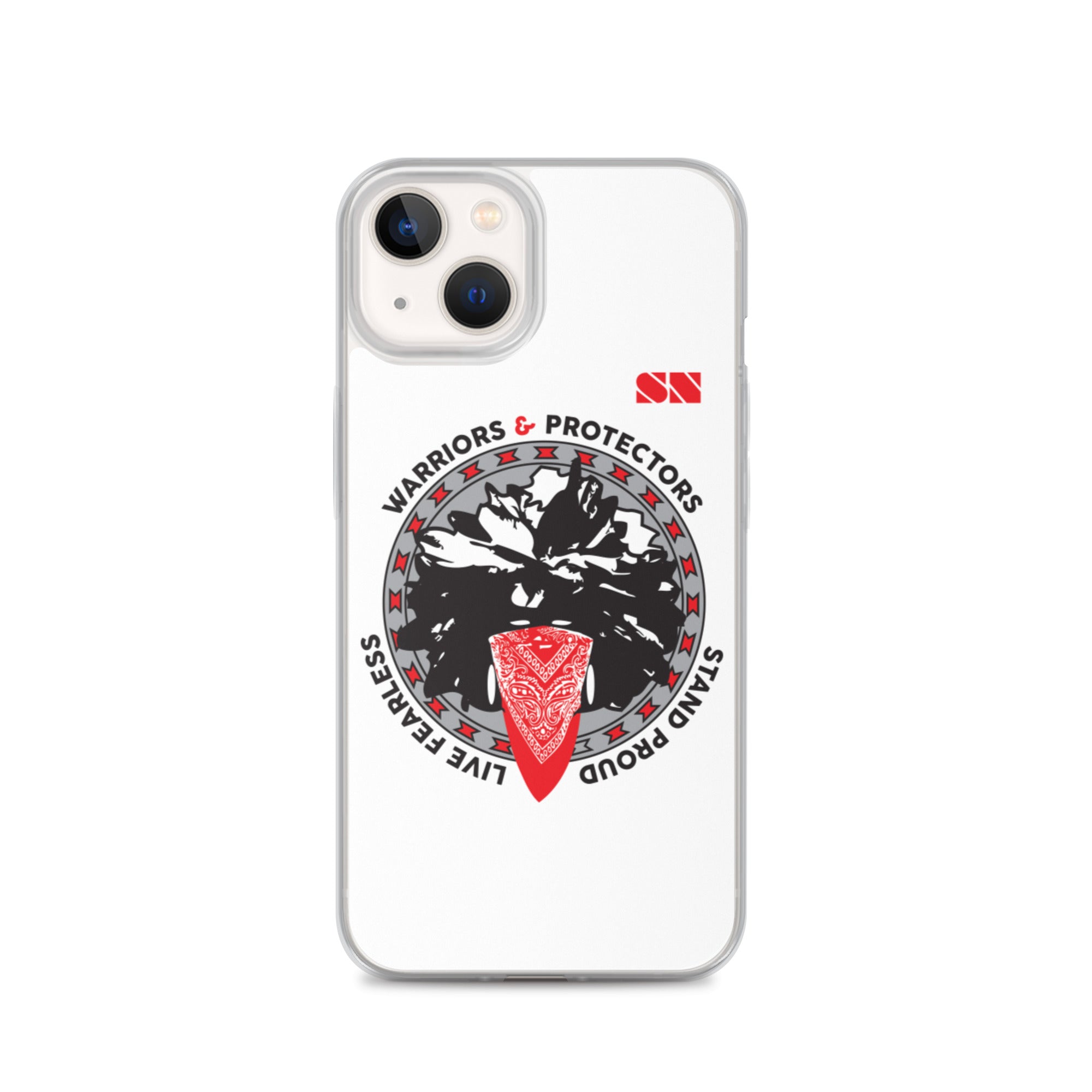 Warriors and Protectors Badge iPhone Case