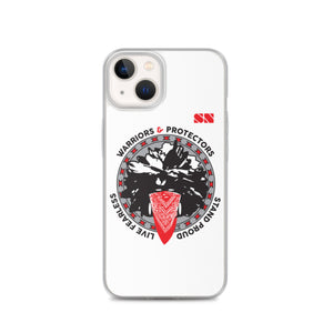 Warriors and Protectors Badge iPhone Case
