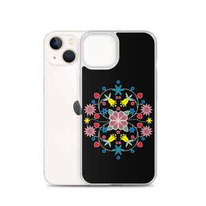 Native Floral Badge iPhone Case