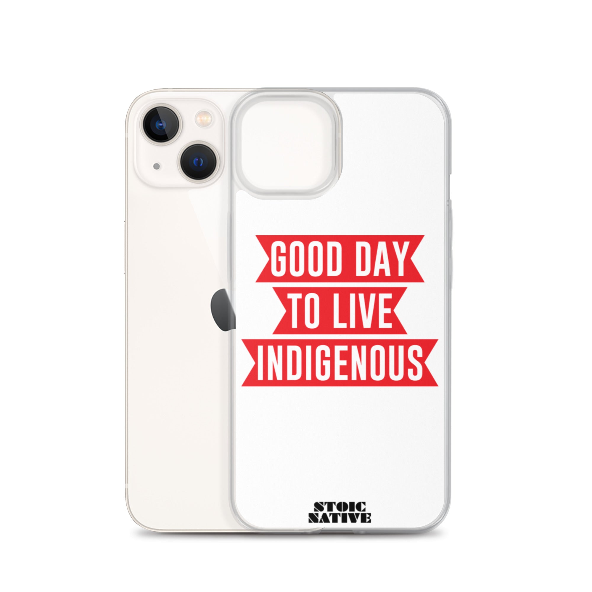 Good Day To Live Indigenous iPhone Case