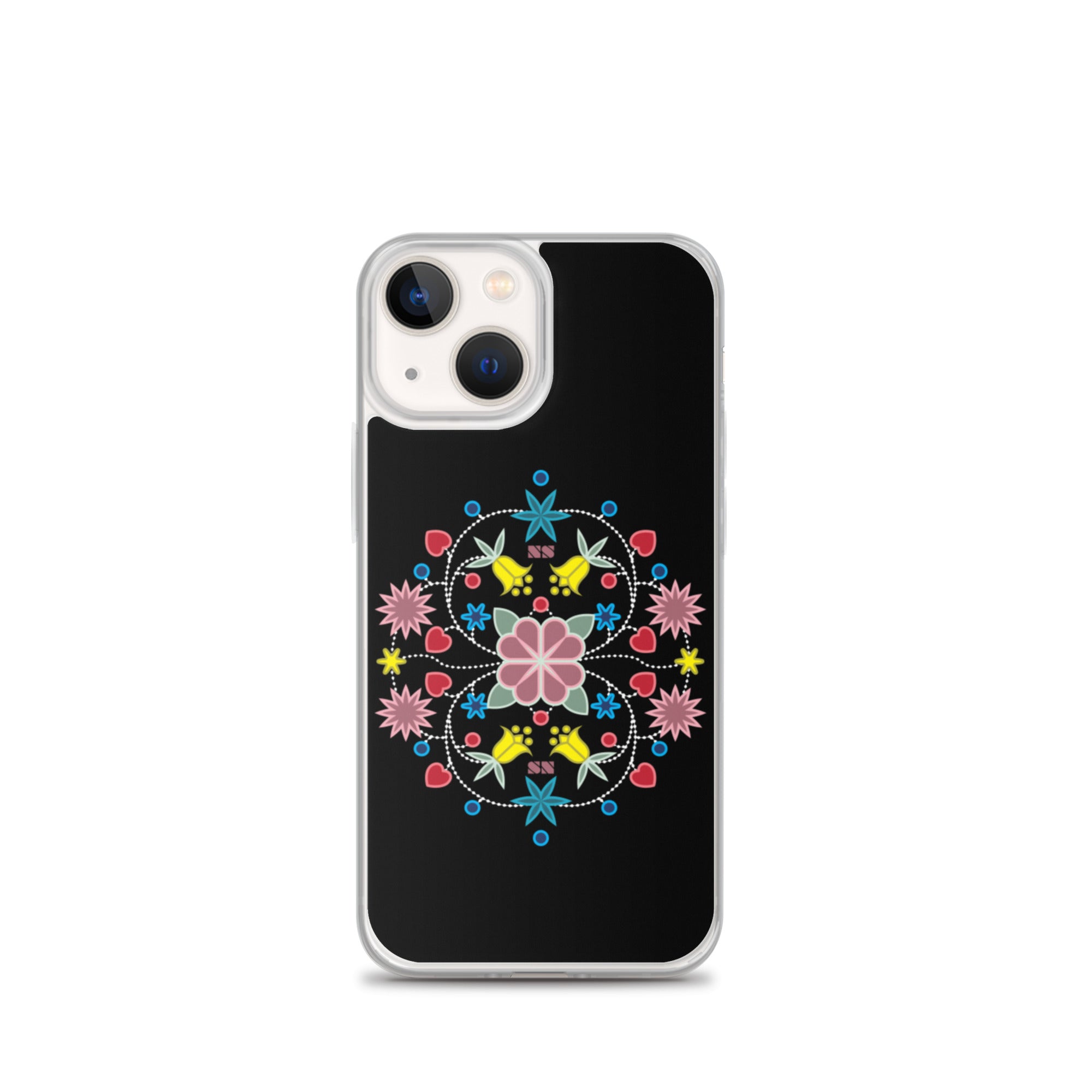 Native Floral Badge iPhone Case