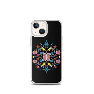Native Floral Badge iPhone Case