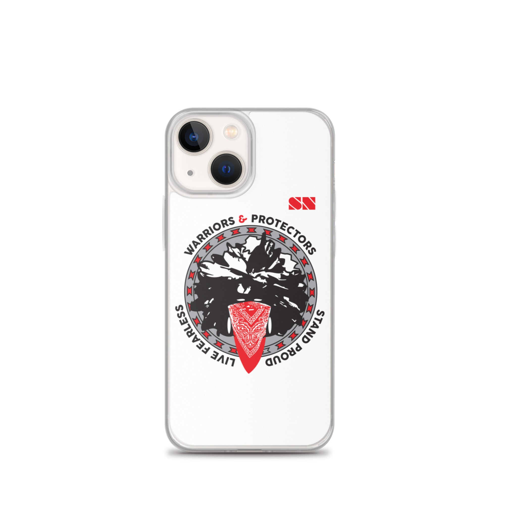 Warriors and Protectors Badge iPhone Case