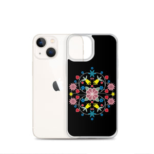 Native Floral Badge iPhone Case