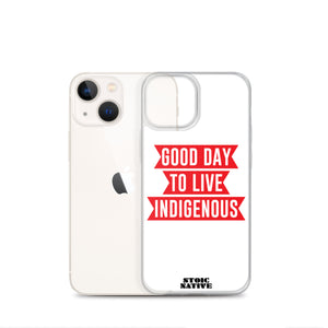 Good Day To Live Indigenous iPhone Case