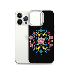 Native Floral Badge iPhone Case