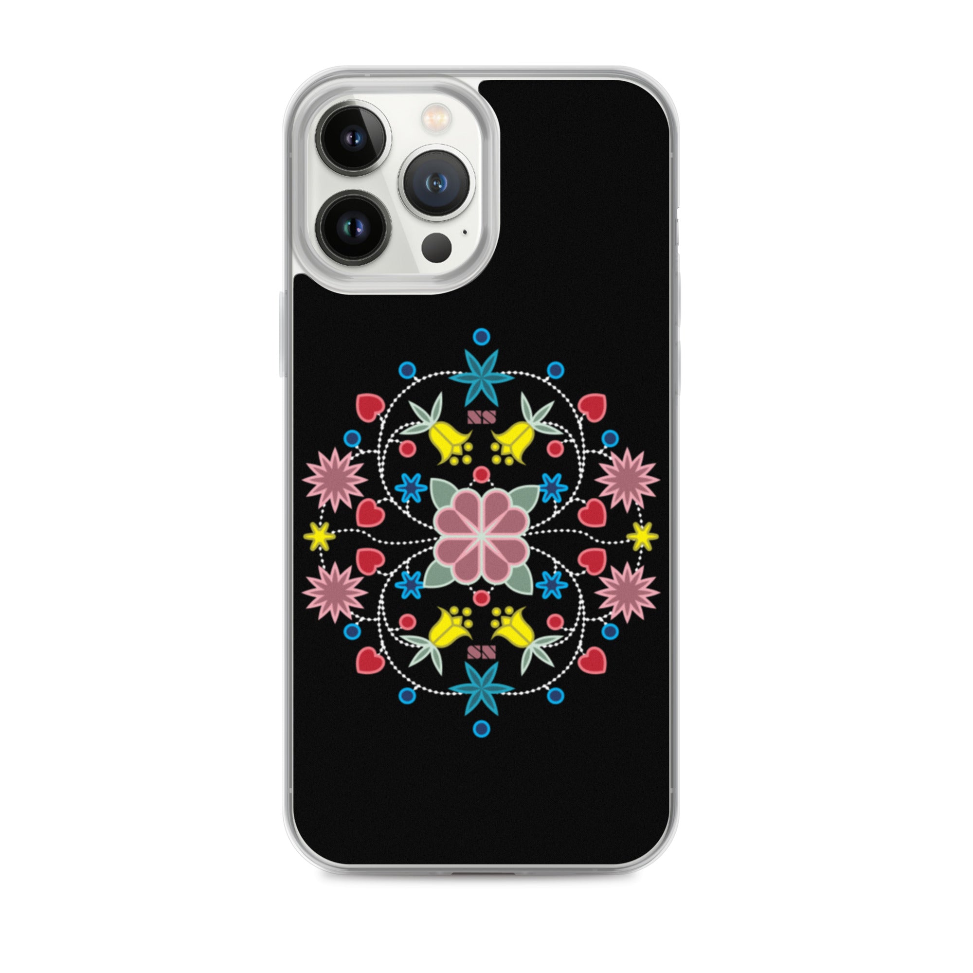 Native Floral Badge iPhone Case