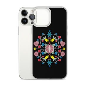 Native Floral Badge iPhone Case