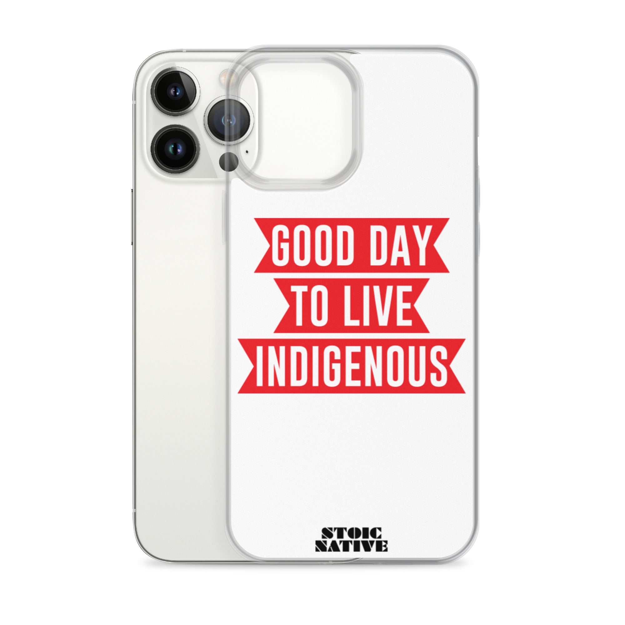 Good Day To Live Indigenous iPhone Case