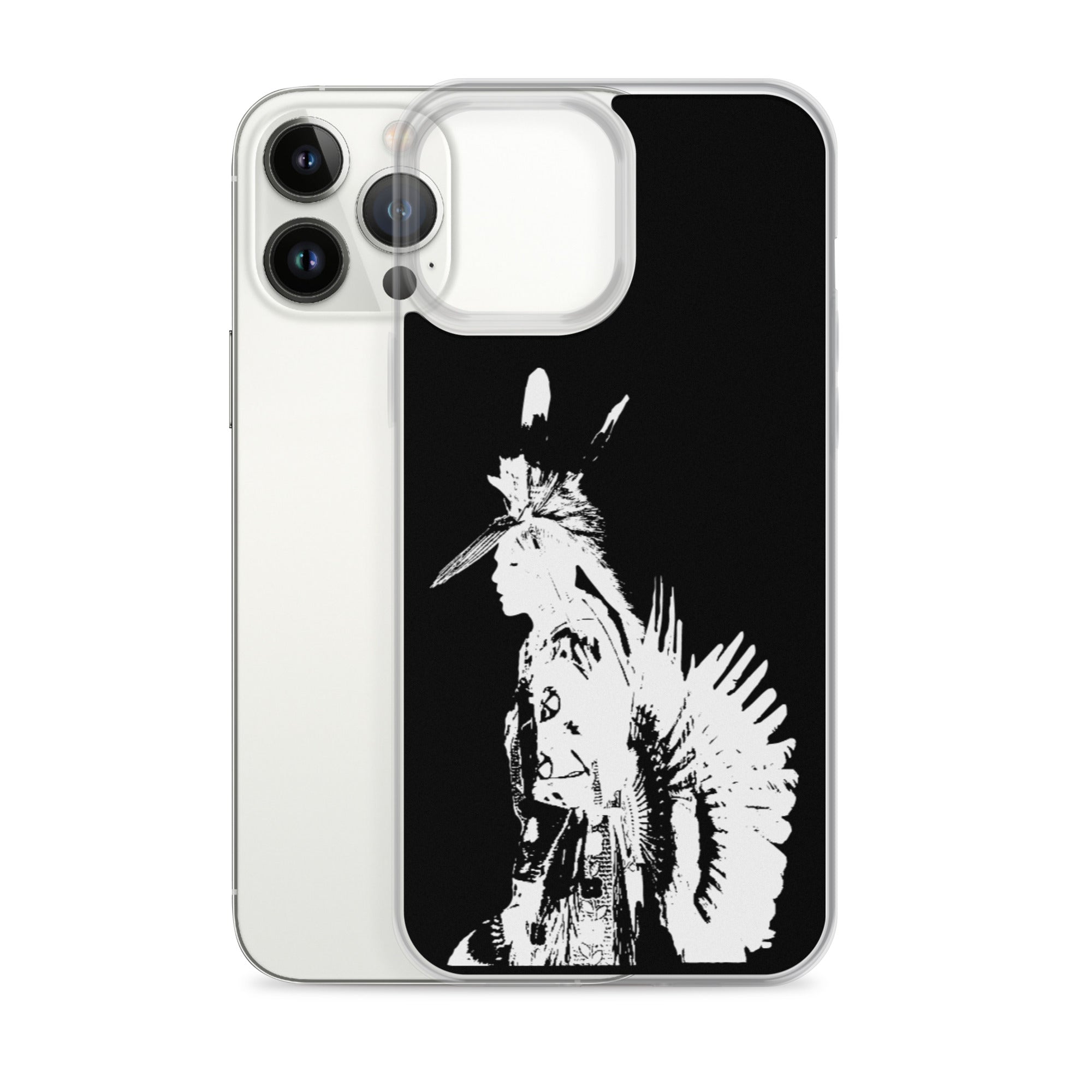 Men's Traditional Silhouette iPhone Case