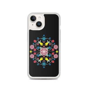 Native Floral Badge iPhone Case
