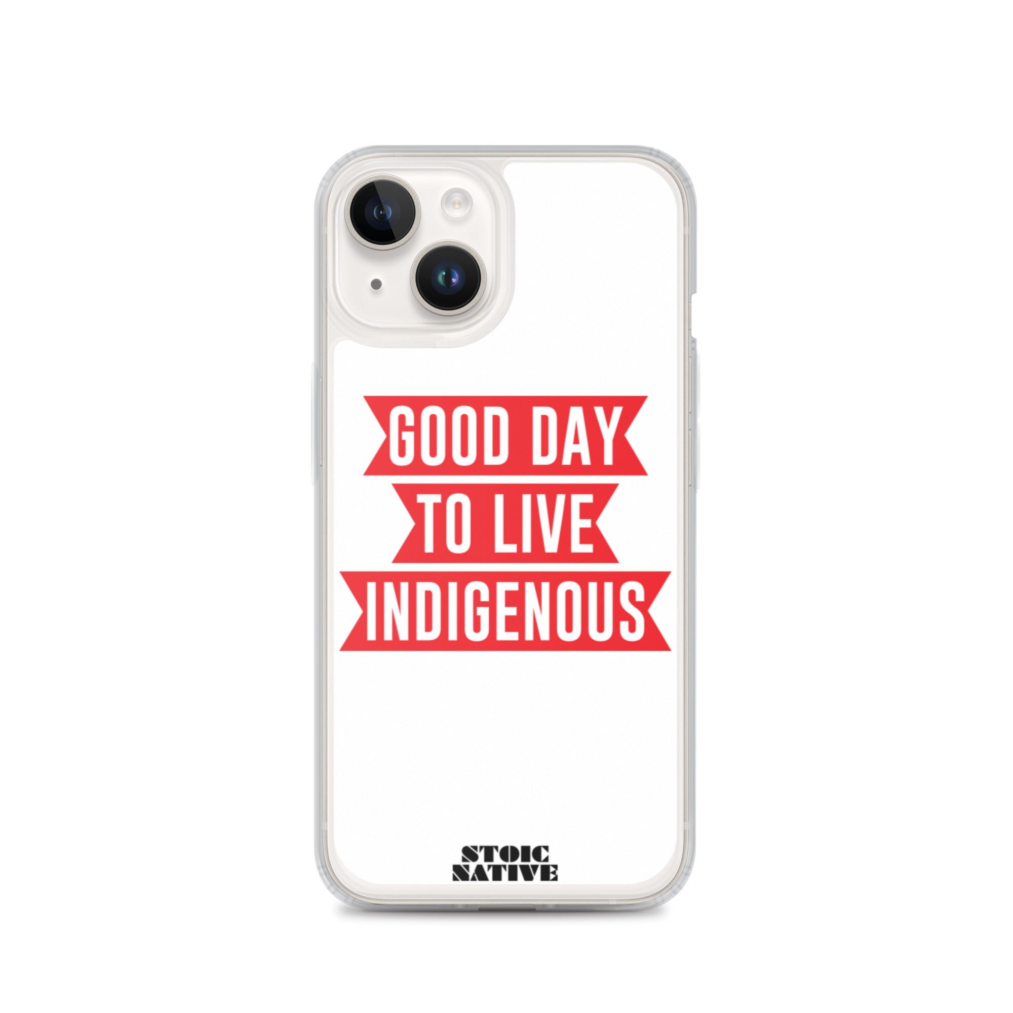 Good Day To Live Indigenous iPhone Case