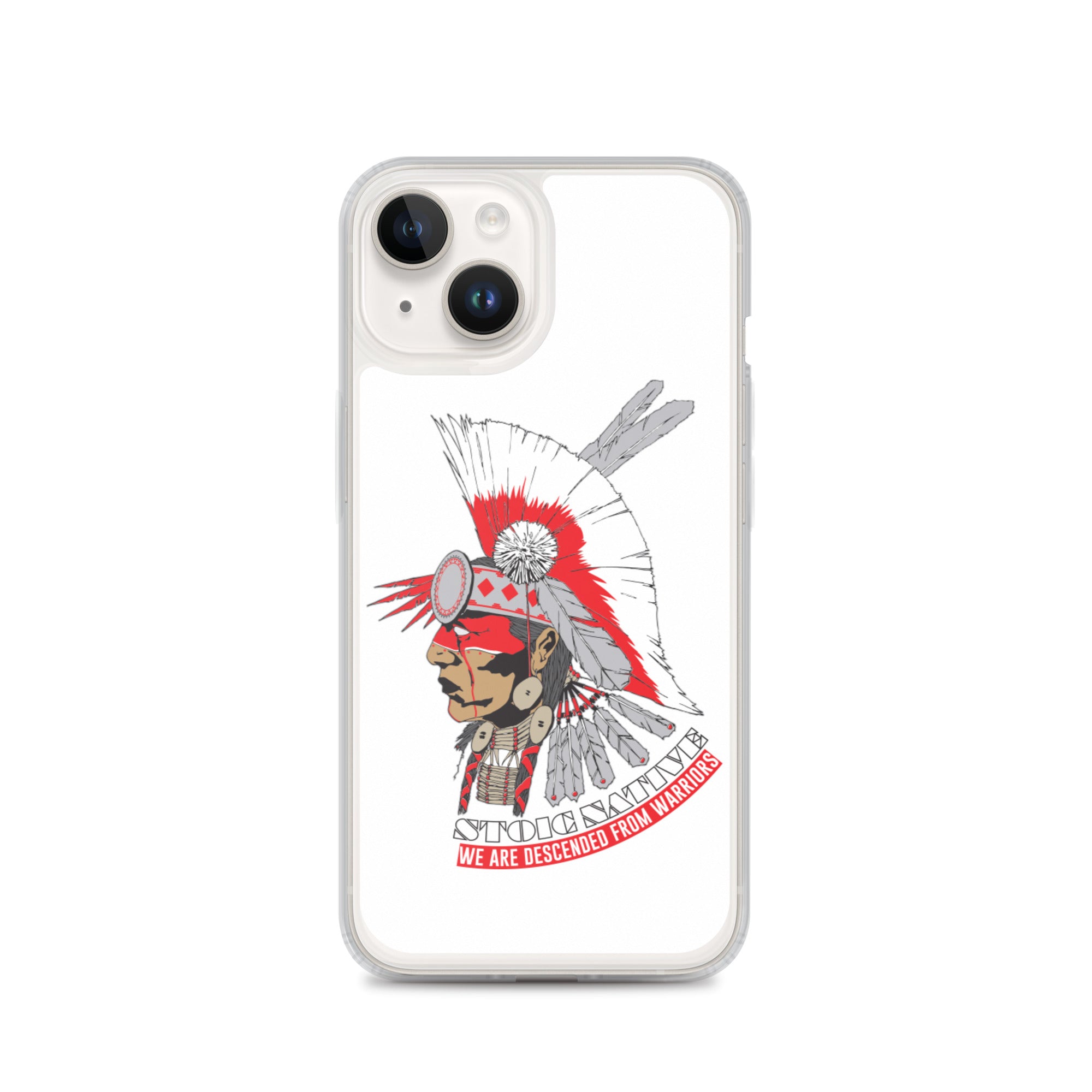 We Are Descended From Warriors iPhone Case