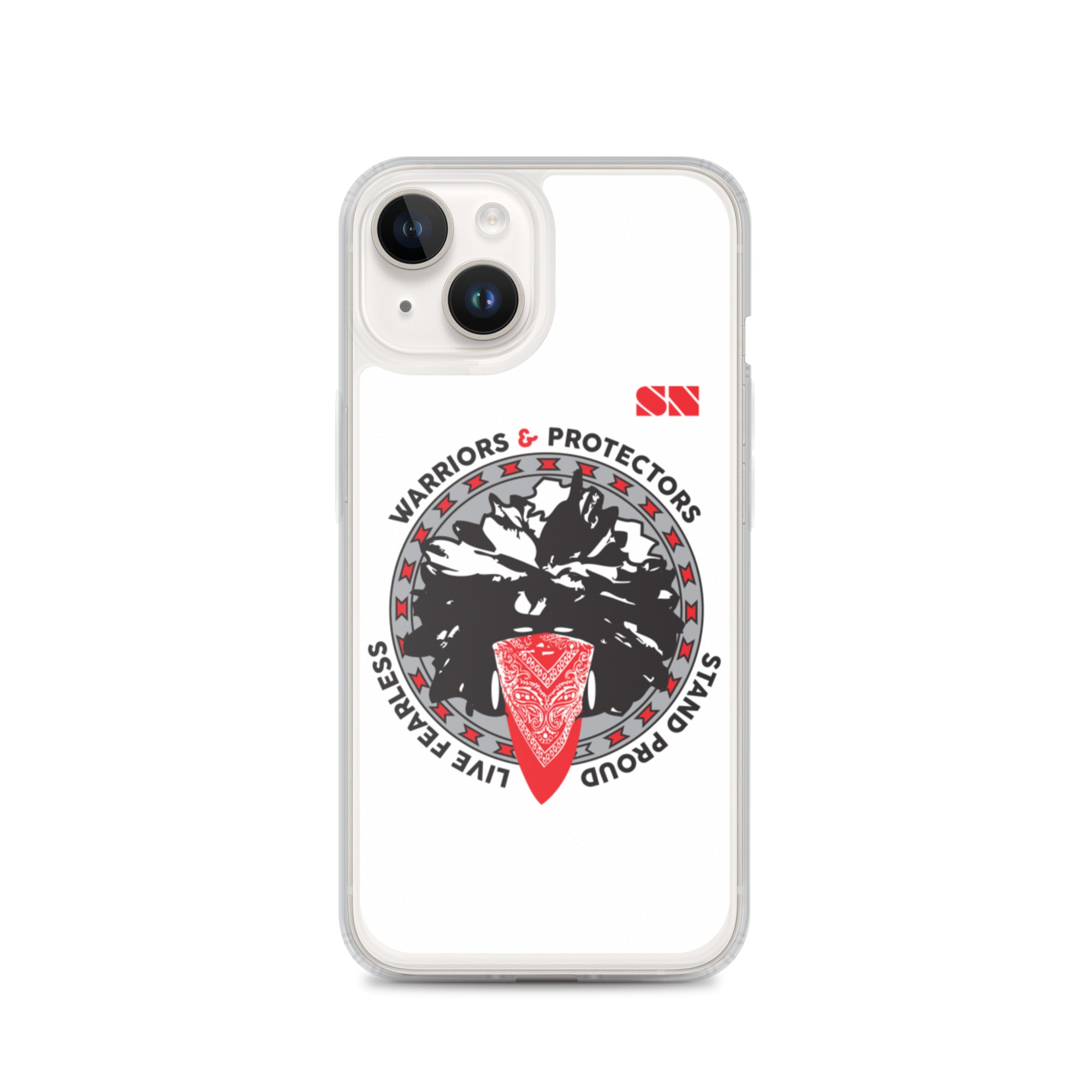 Warriors and Protectors Badge iPhone Case
