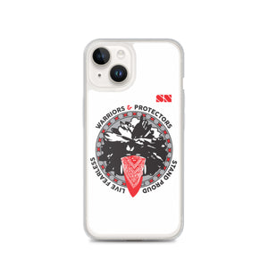 Warriors and Protectors Badge iPhone Case