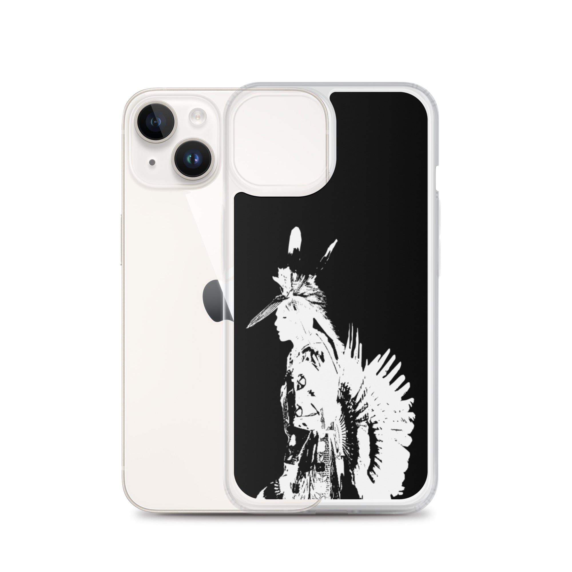 Men's Traditional Silhouette iPhone Case