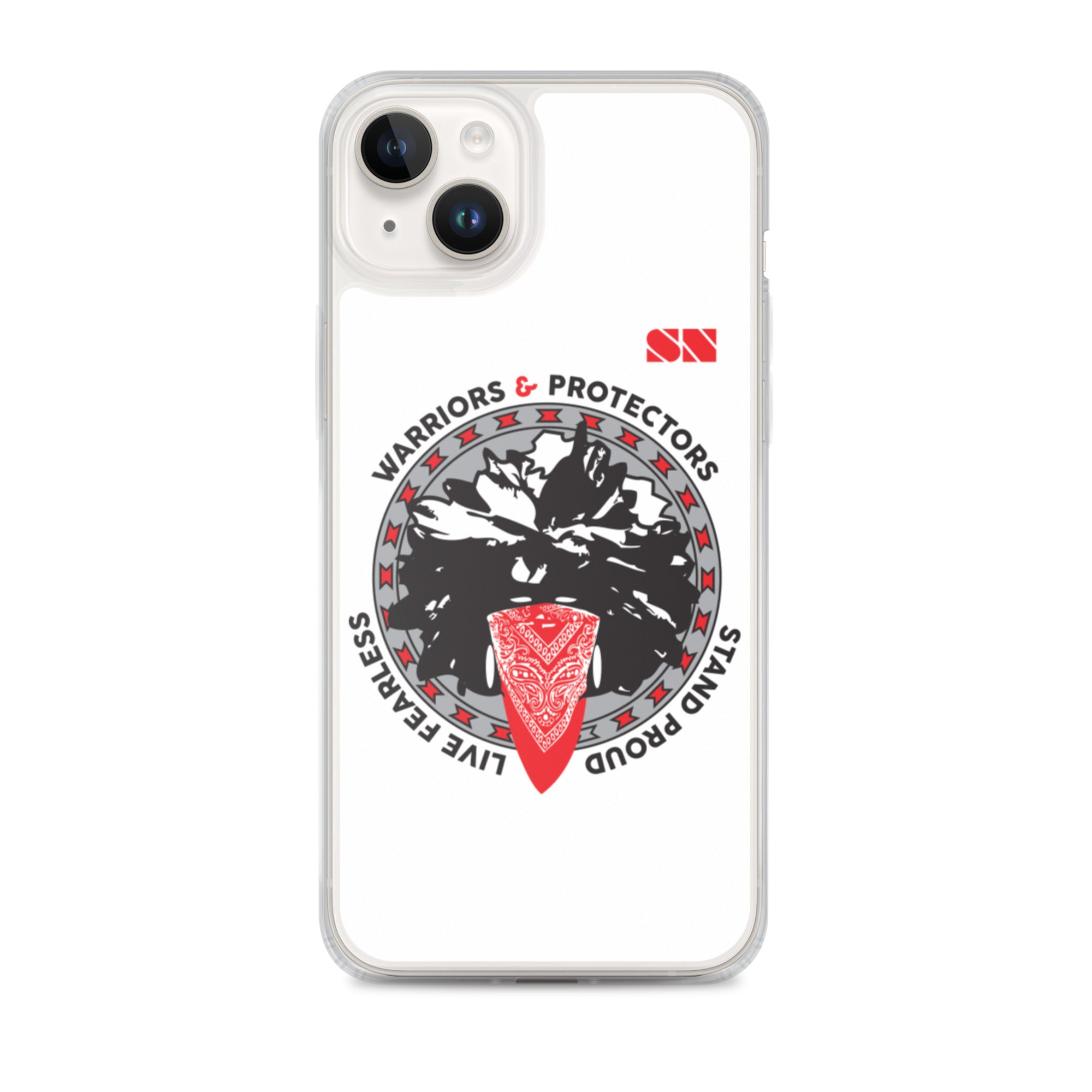 Warriors and Protectors Badge iPhone Case