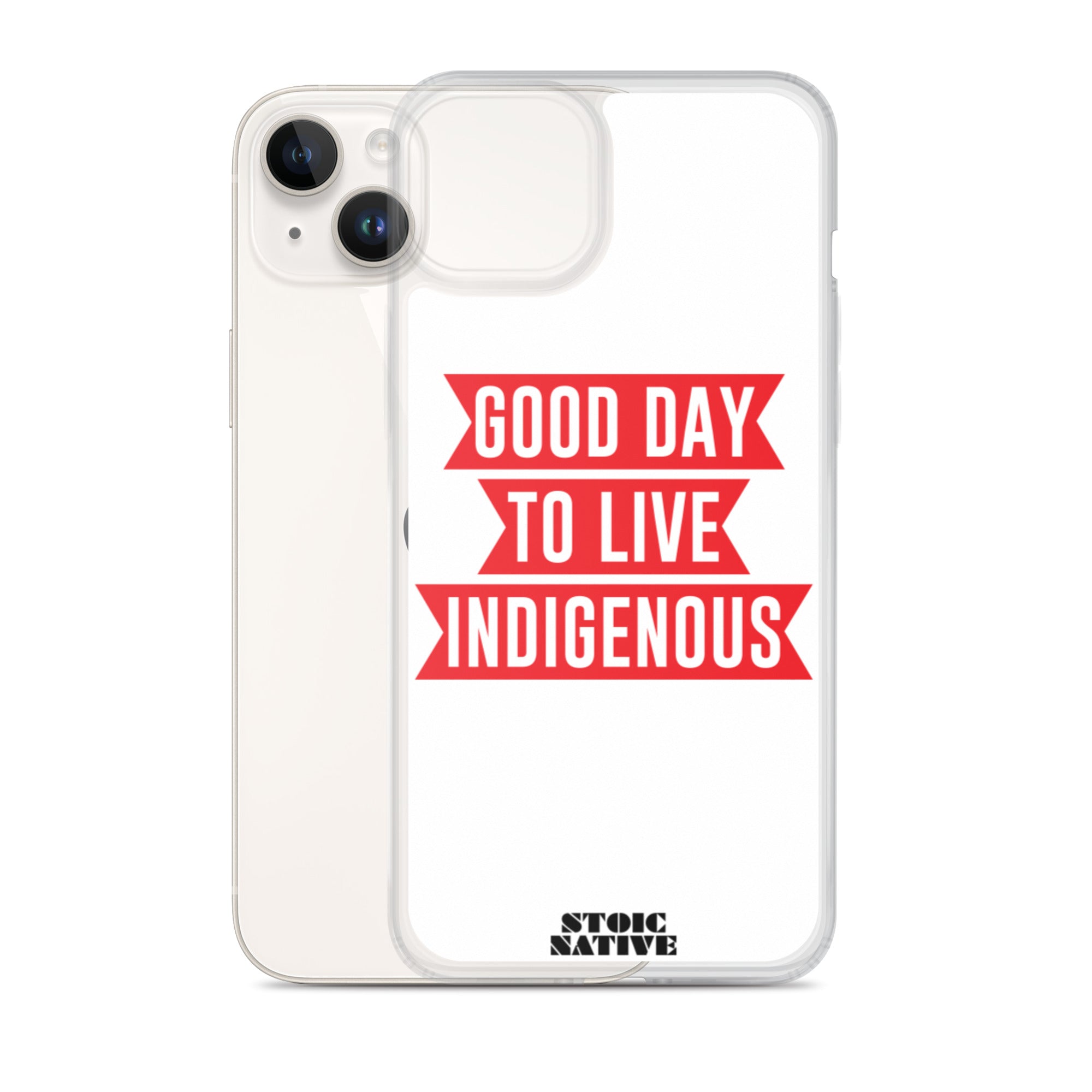 Good Day To Live Indigenous iPhone Case