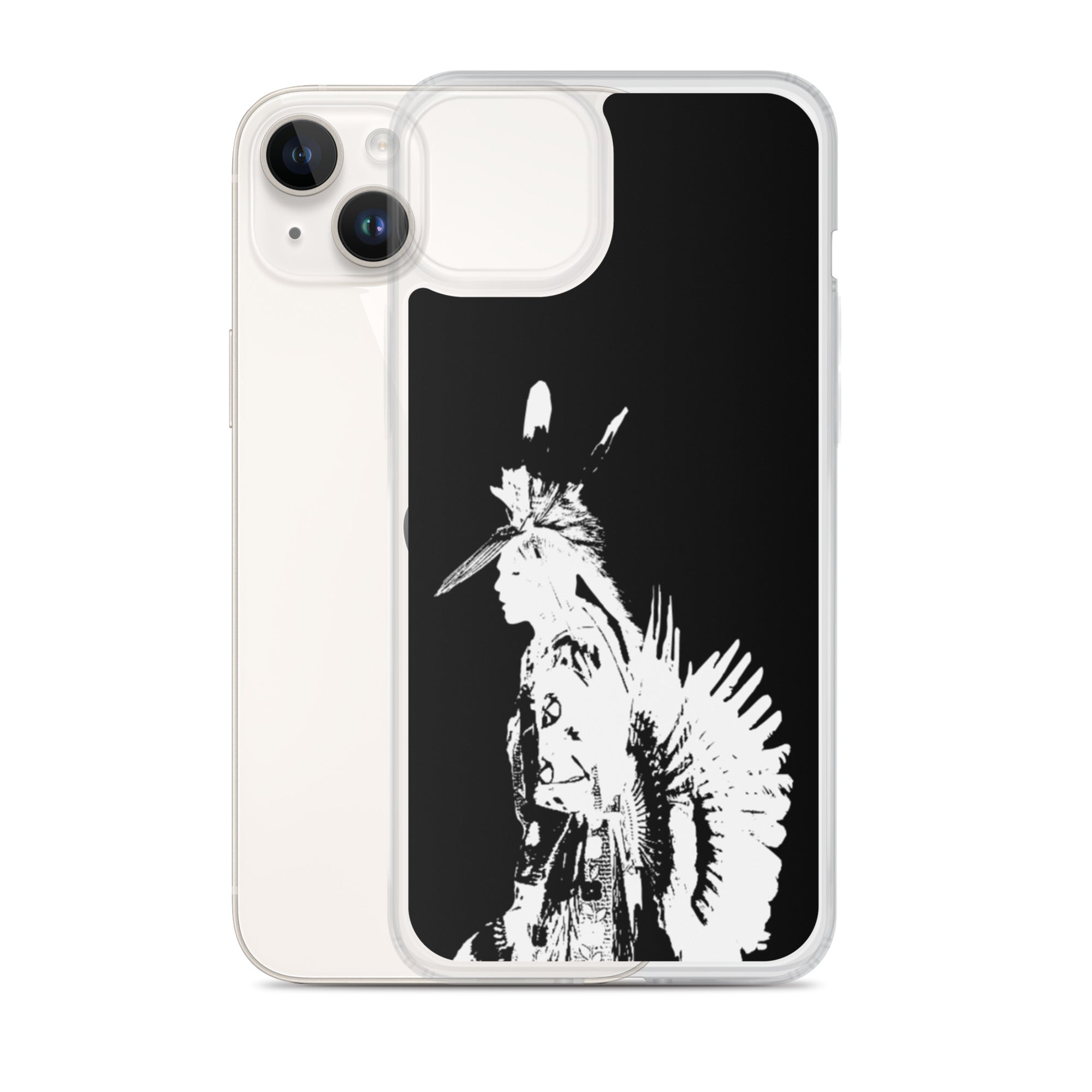 Men's Traditional Silhouette iPhone Case