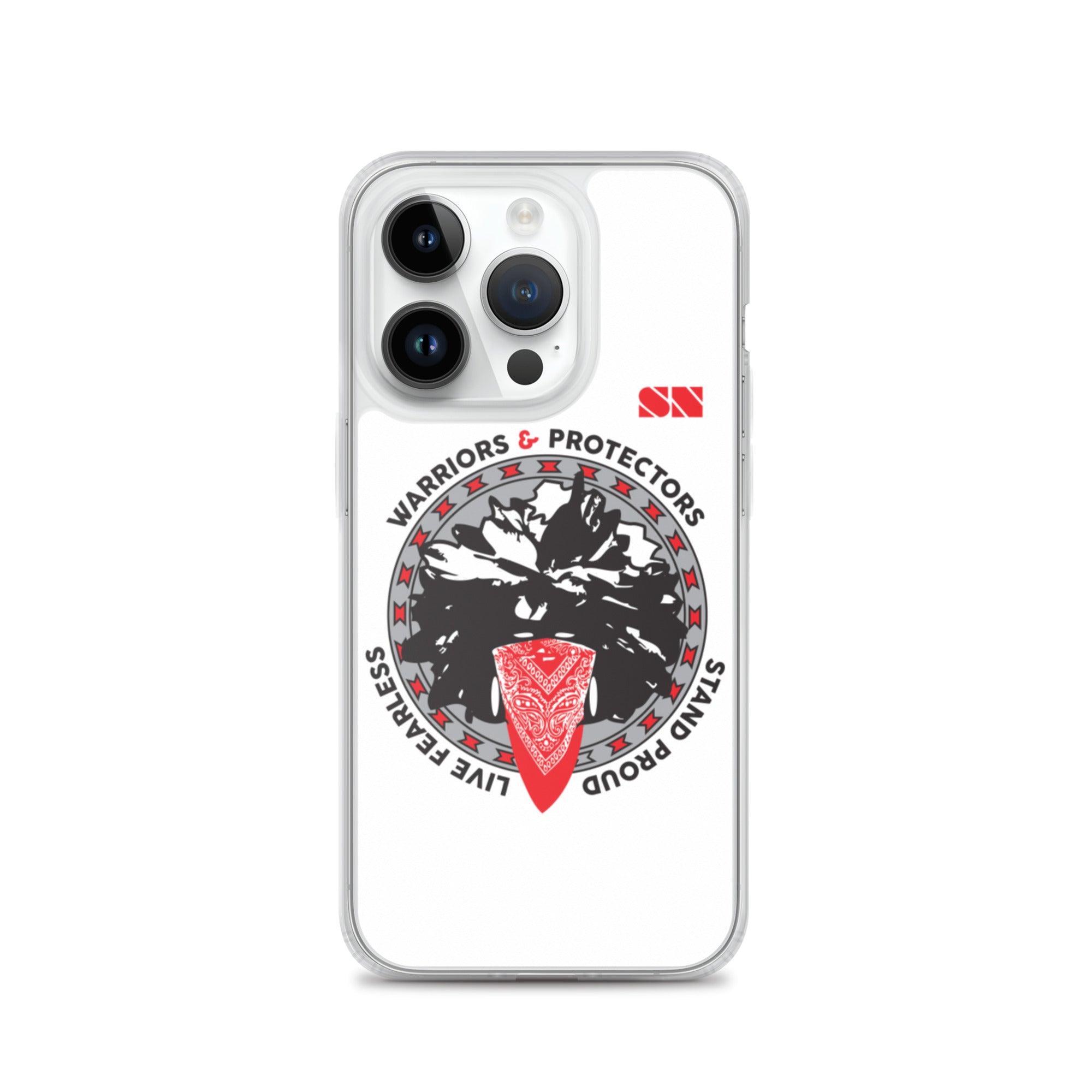 Warriors and Protectors Badge iPhone Case