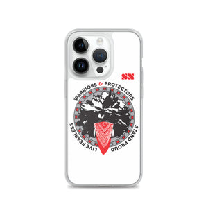 Warriors and Protectors Badge iPhone Case