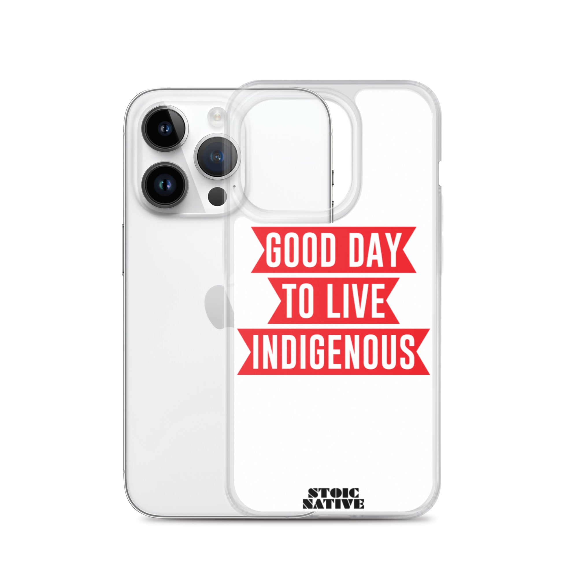 Good Day To Live Indigenous iPhone Case