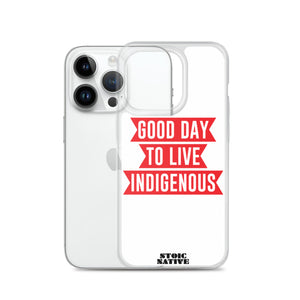 Good Day To Live Indigenous iPhone Case