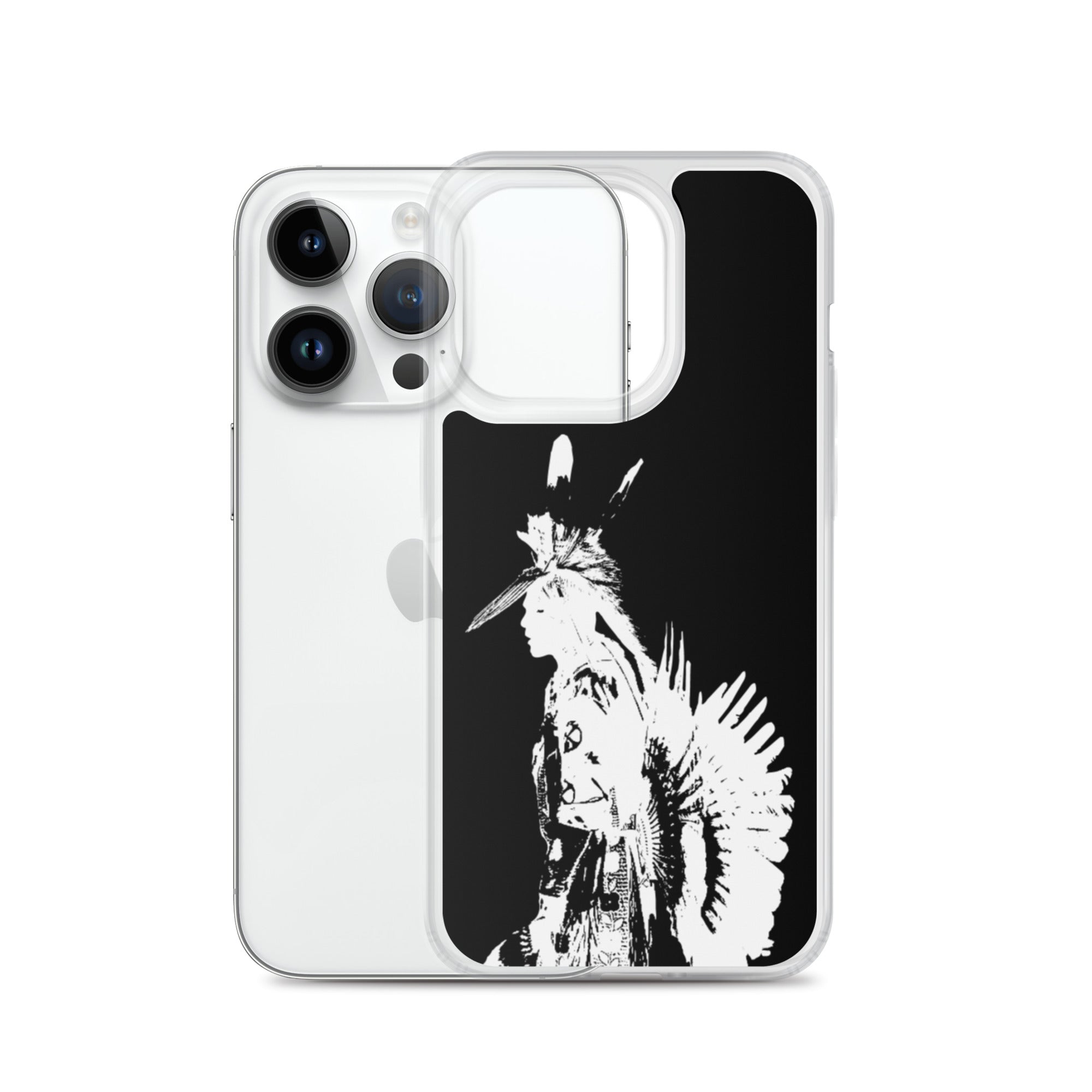 Men's Traditional Silhouette iPhone Case