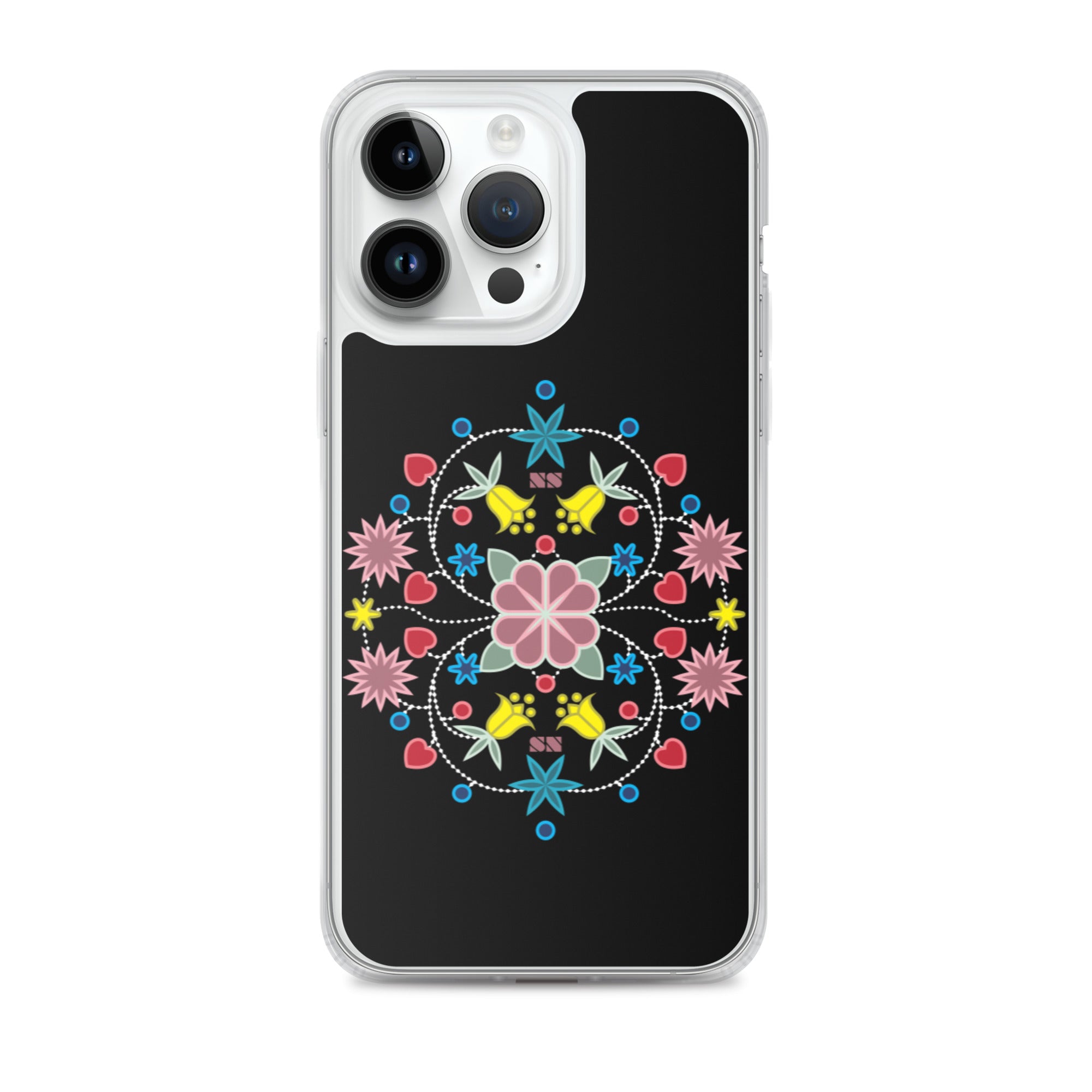 Native Floral Badge iPhone Case