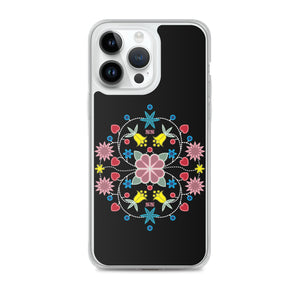 Native Floral Badge iPhone Case