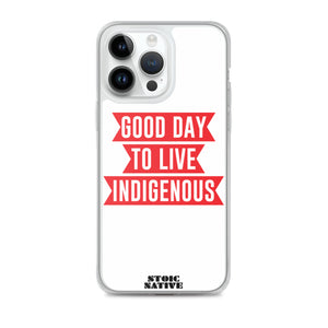 Good Day To Live Indigenous iPhone Case