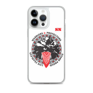 Warriors and Protectors Badge iPhone Case