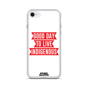 Good Day To Live Indigenous iPhone Case