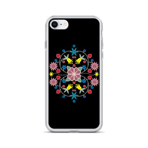 Native Floral Badge iPhone Case