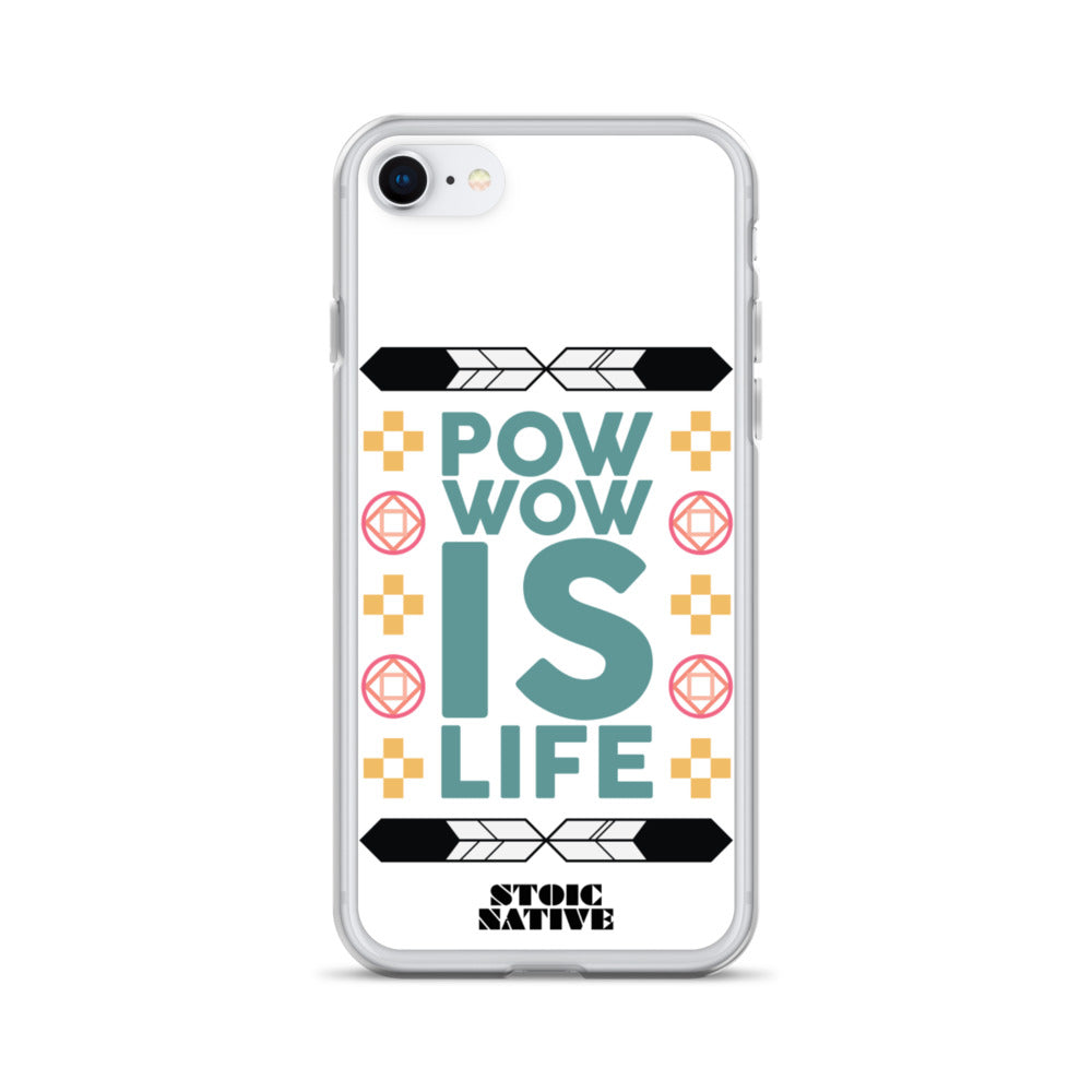 Pow Wow Is Life iPhone Case