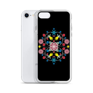 Native Floral Badge iPhone Case