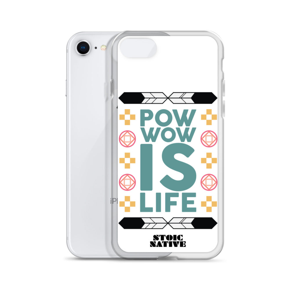 Pow Wow Is Life iPhone Case