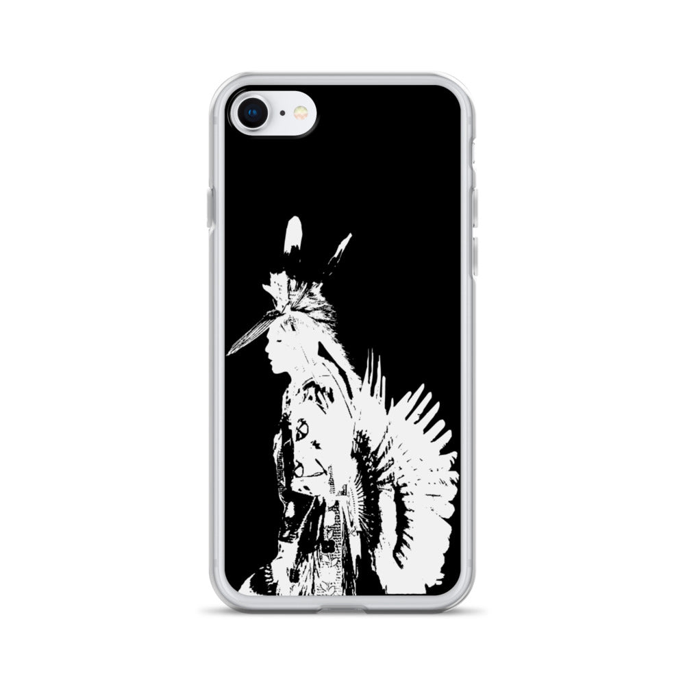 Men's Traditional Silhouette iPhone Case