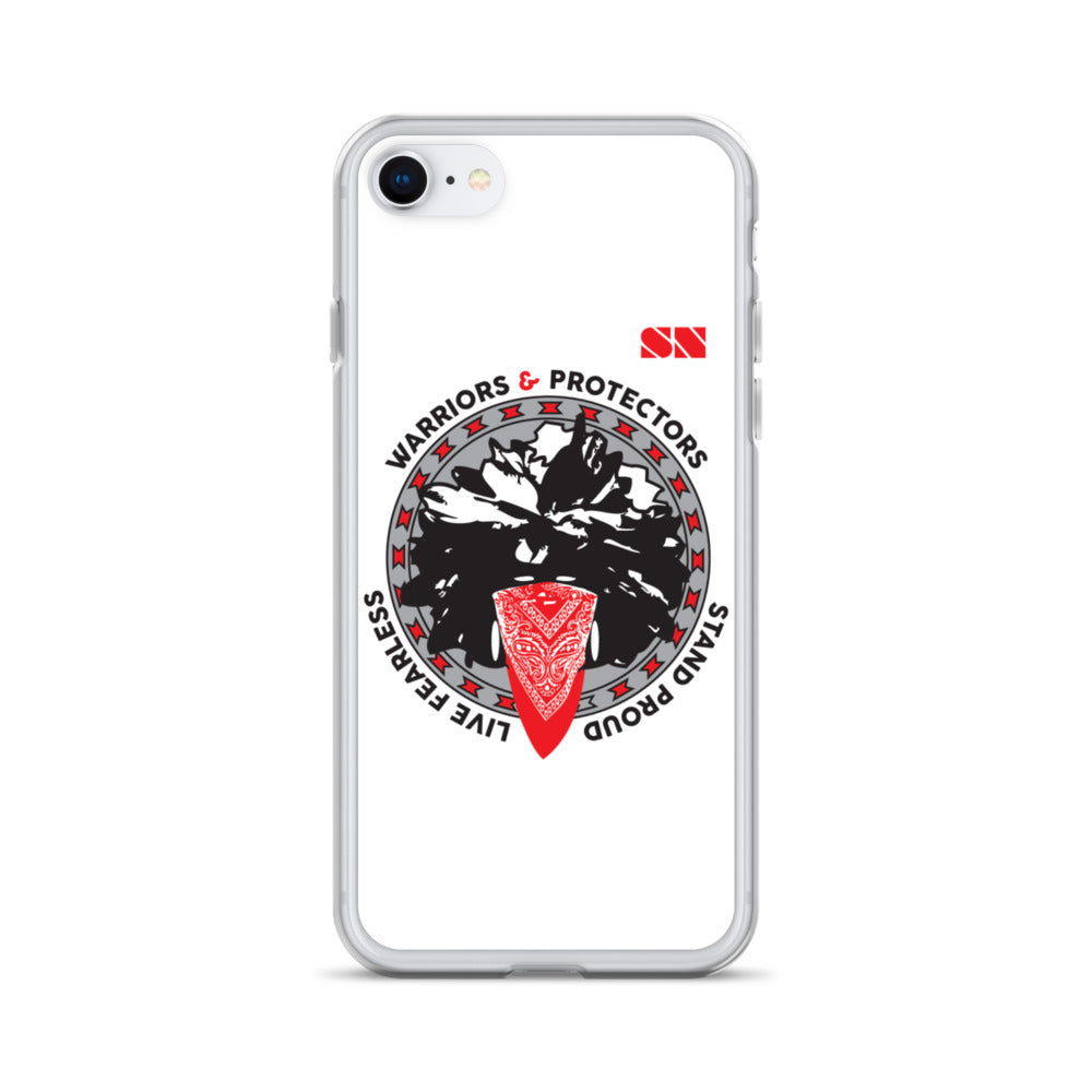 Warriors and Protectors Badge iPhone Case
