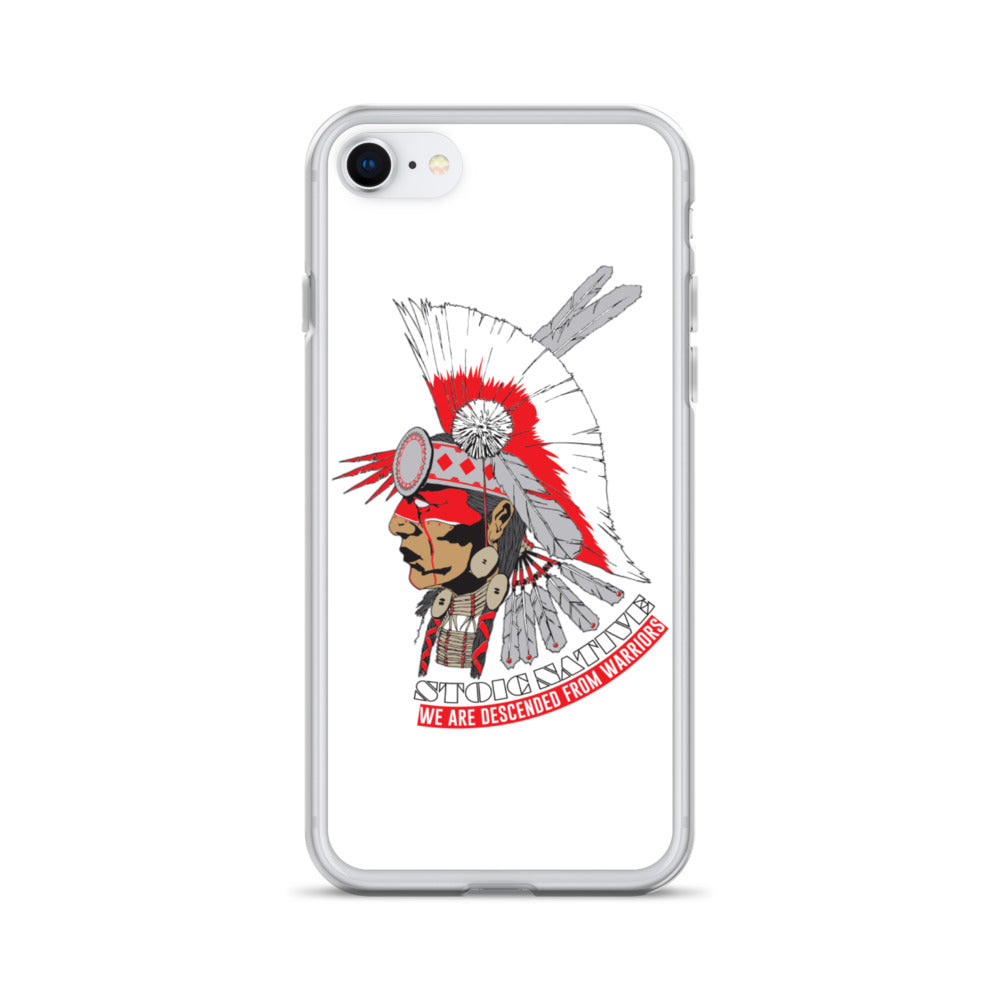 We Are Descended From Warriors iPhone Case